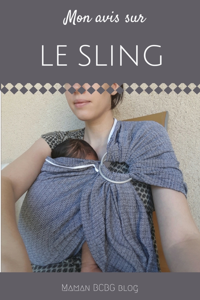 Mon avis sur le sling - Maman BCBG blog